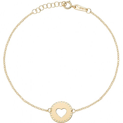 Bracciale Cuore Oro AU9BRCUVG3